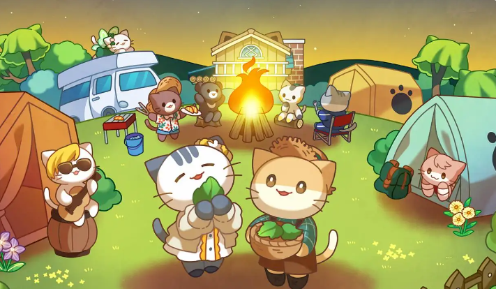 猫咪露营地内置菜单版截图1