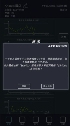 模拟经营我的酒店无限金币版截图1