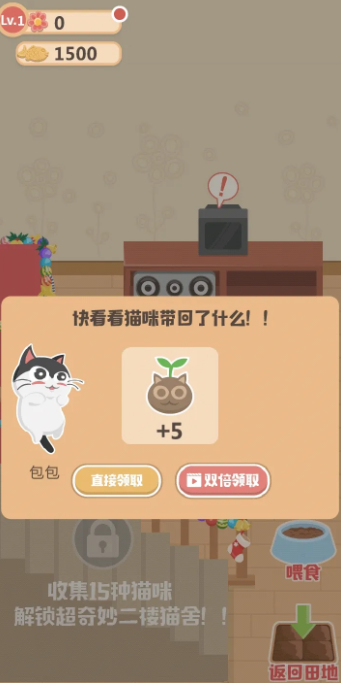 奇妙猫之家无限金币版截图4