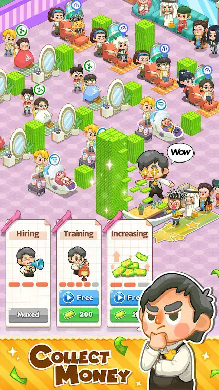 托尼带水发型屋无限金币版截图3