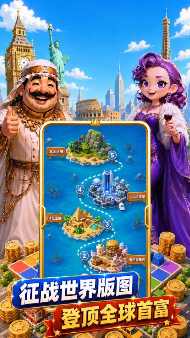 大富翁全球首富截图3