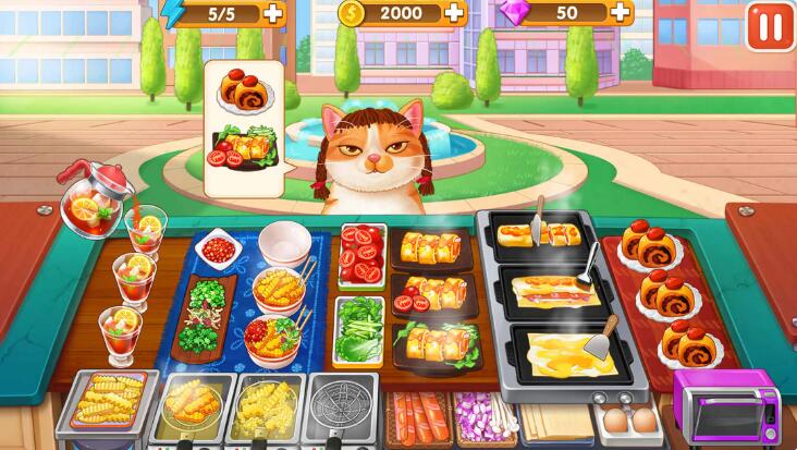 楼下的早餐店无限金币版截图2