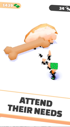 小蚁帝国无限金币钻石版截图2