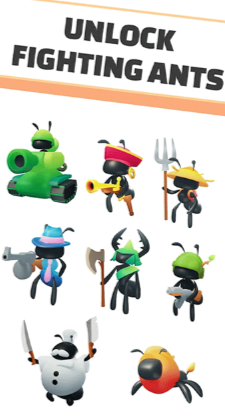 小蚁帝国无限金币钻石版截图3