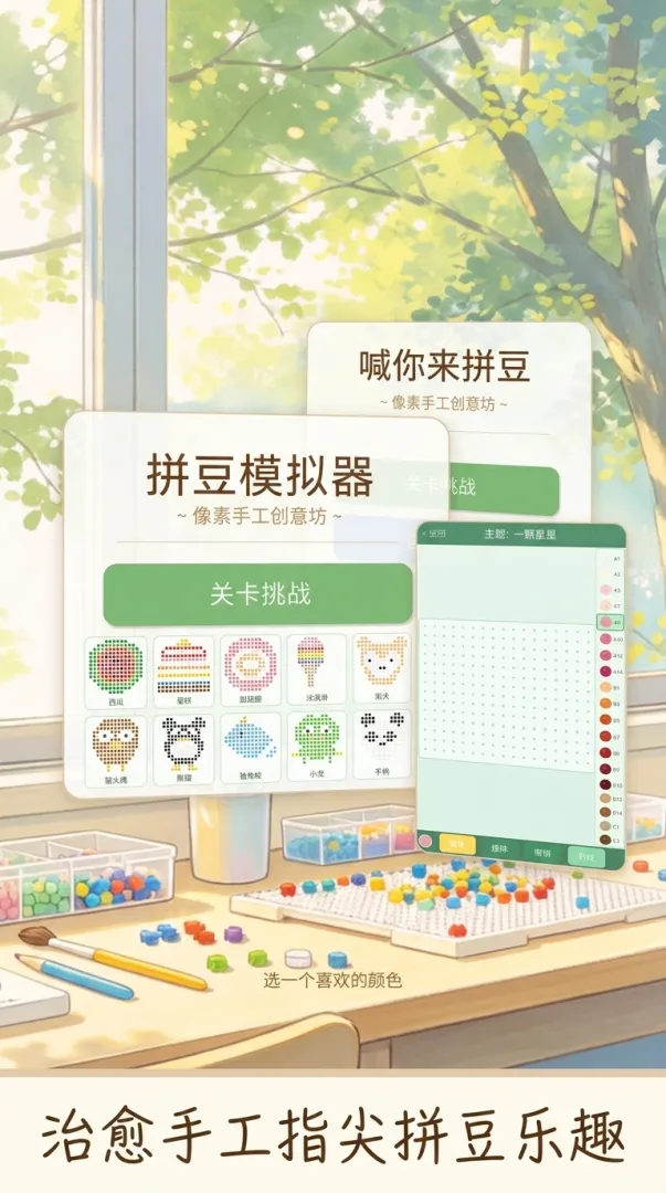 喊你来拼豆截图1