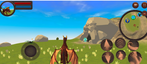 龙模拟器3D无限金币版截图3