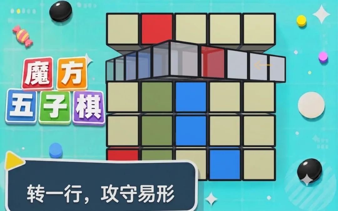 魔方五子棋截图2