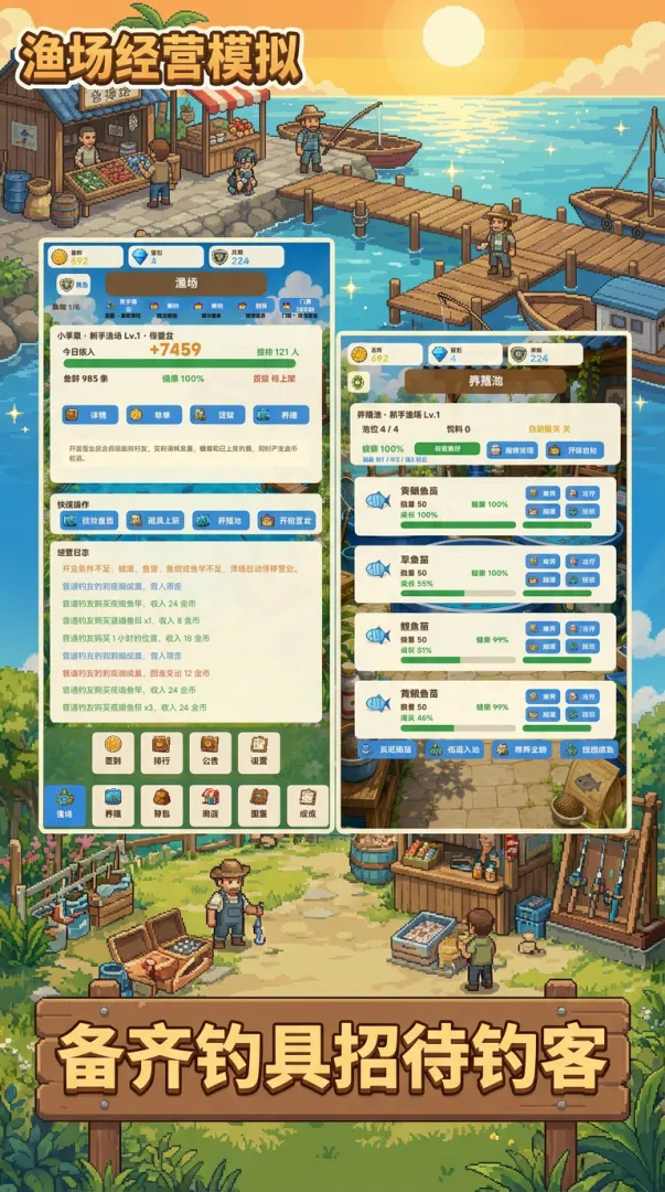 渔场经营模拟截图1