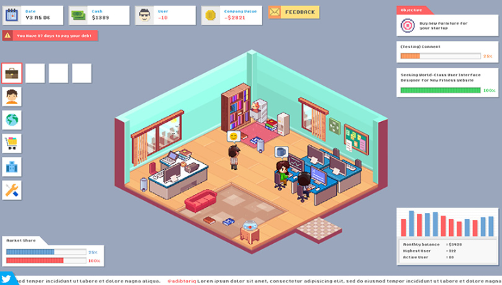创业恐慌无限金钱版截图2