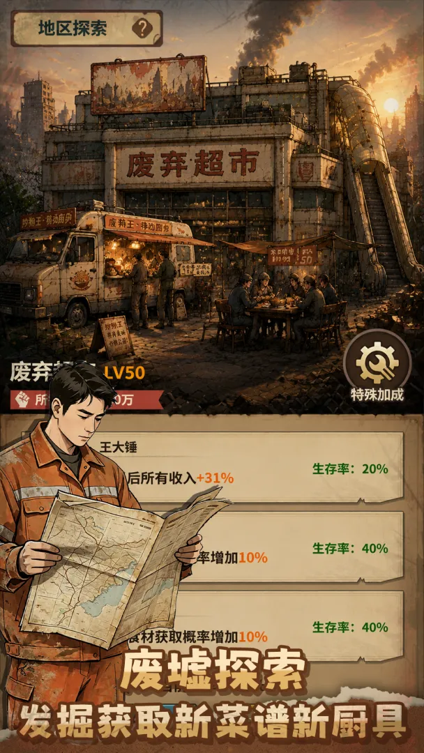 我在末日卖炒粉截图5
