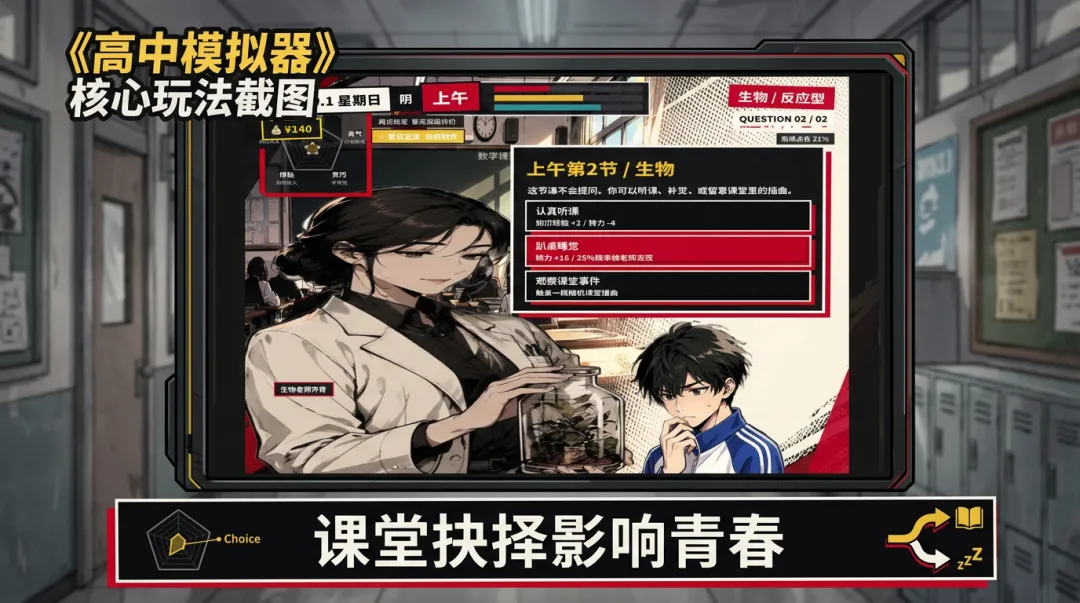 高中模拟器截图2