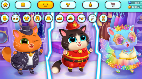 我的虚拟宠物猫2无限金币版截图2