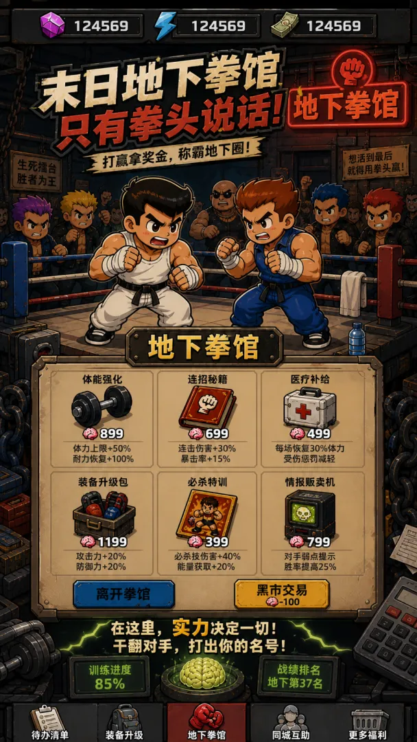 我在末日打黑拳截图2