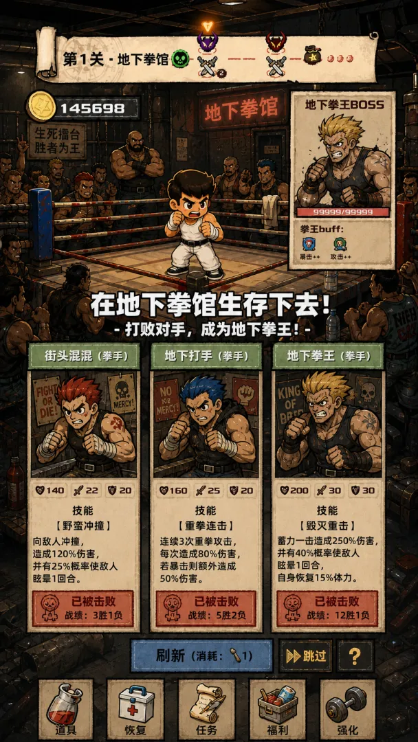 我在末日打黑拳截图4