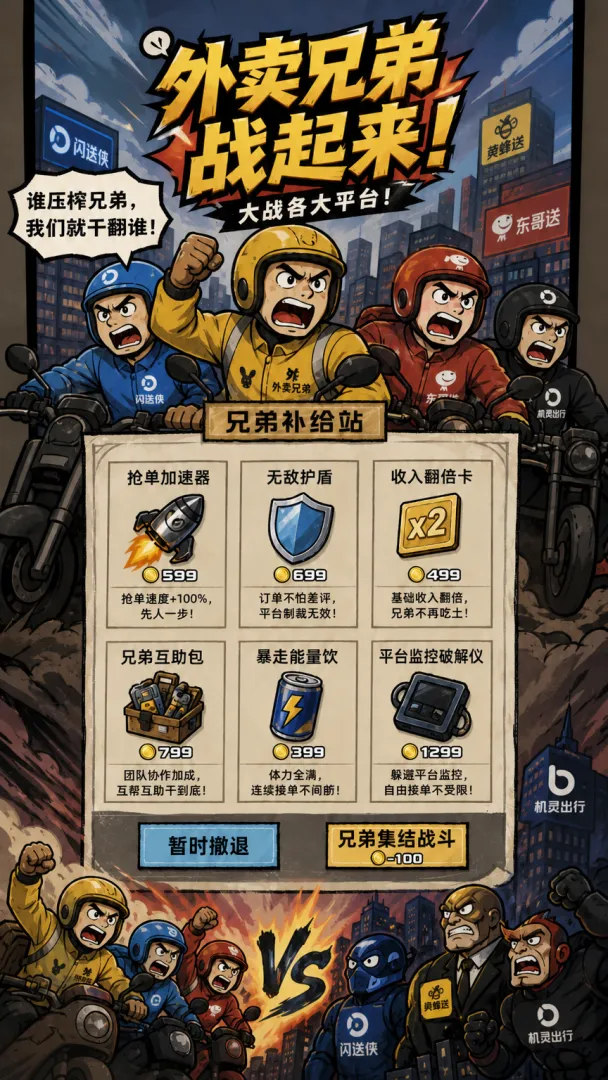 外卖兄弟战起来截图3