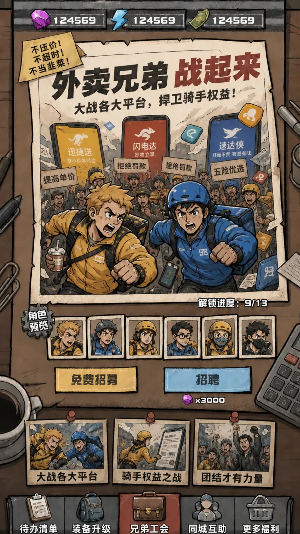 外卖兄弟战起来截图4