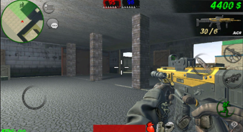 操控射击CS无限金币版截图4