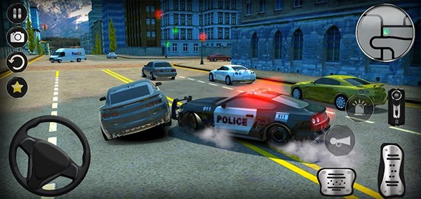 警车漂移模拟器截图1