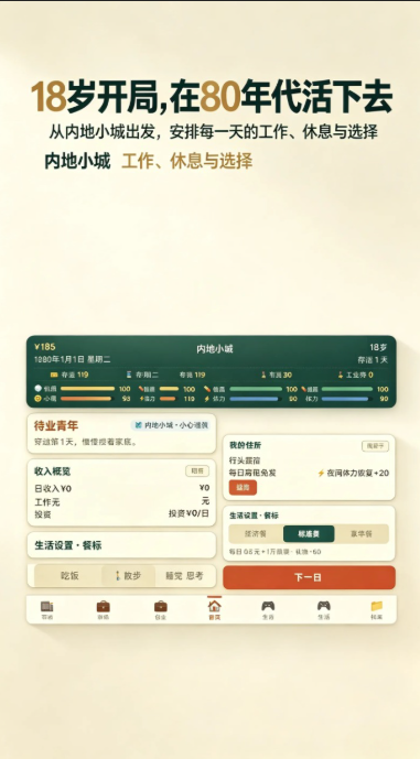 穿越80年代无限资源版截图1