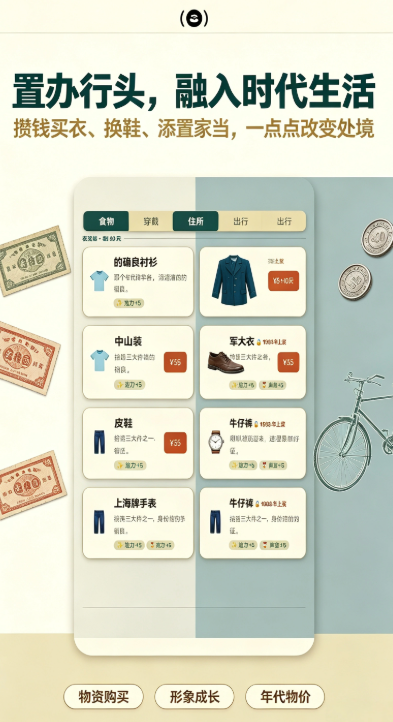 穿越80年代无限资源版截图2