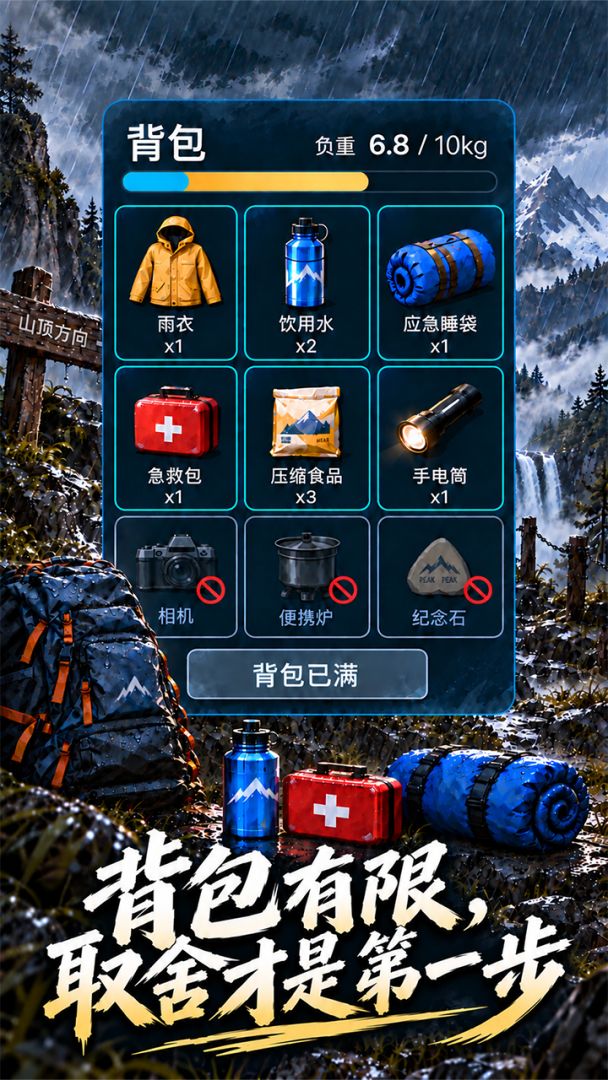 荒野徒步模拟器截图1