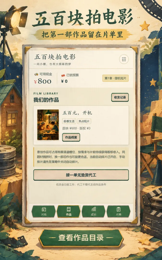 五百块拍电影截图2