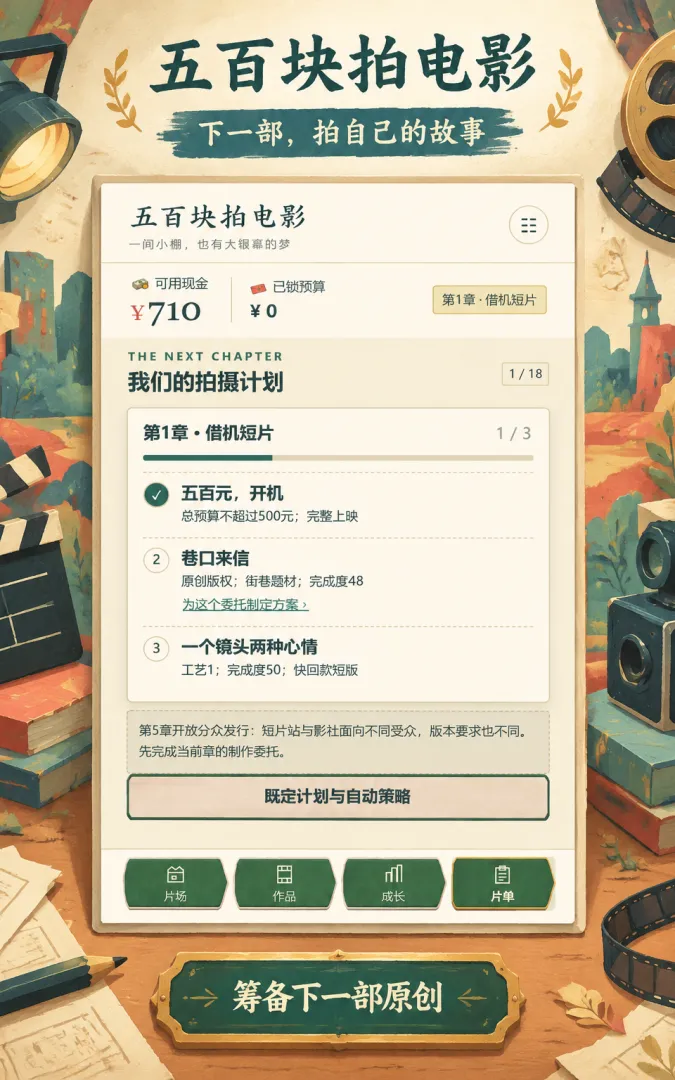 五百块拍电影截图4