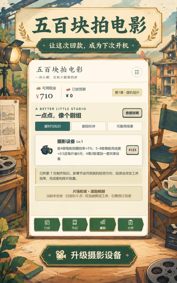 五百块拍电影截图5