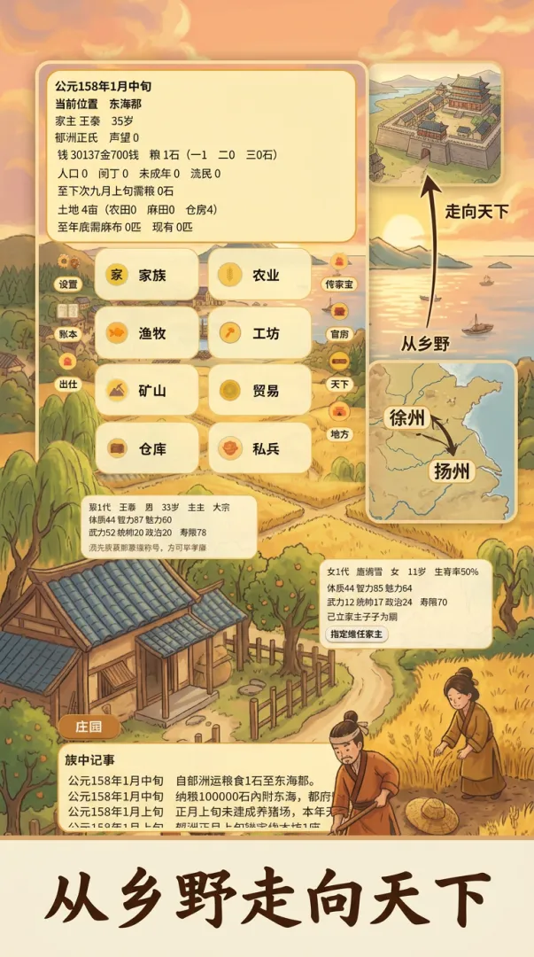 千年世家从种田开始截图3