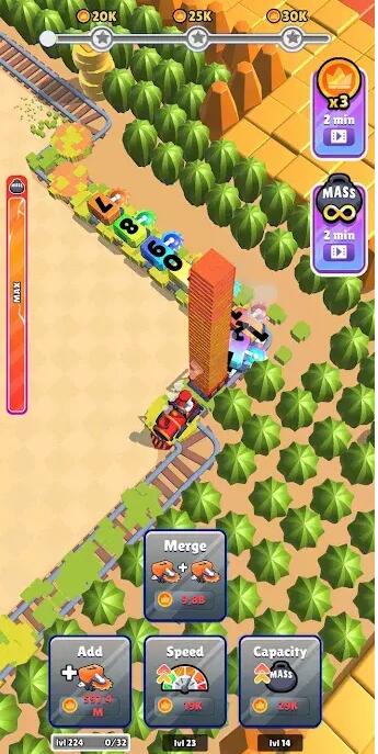 火车矿工无限金币钻石版截图2