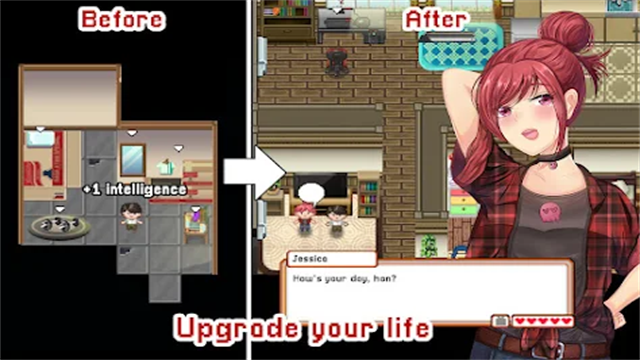 爱情和生活模拟RPG截图5