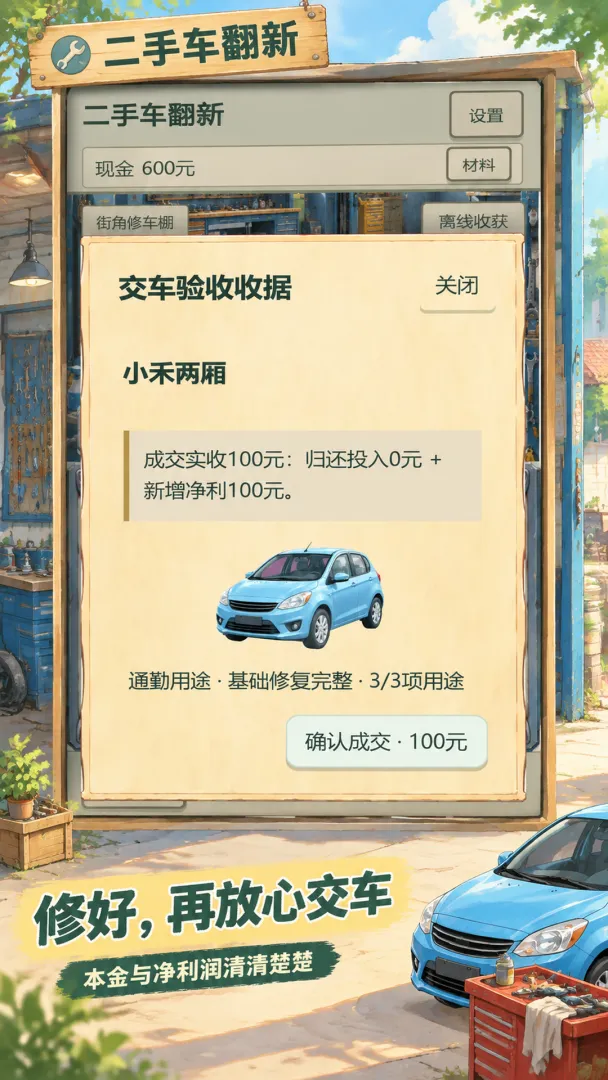 二手车翻新截图1