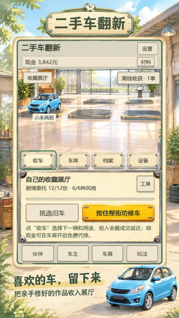 二手车翻新截图2