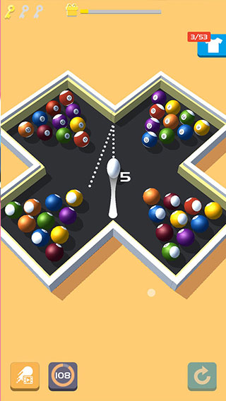 愤怒的小球截图1