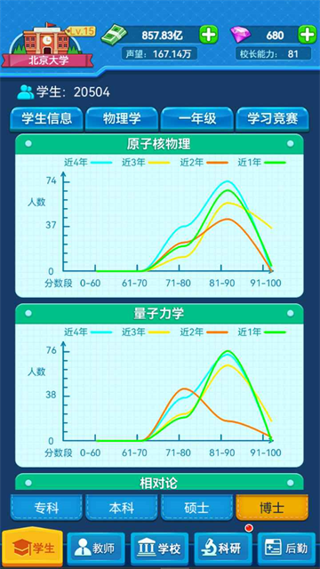 我的大学手游截图2