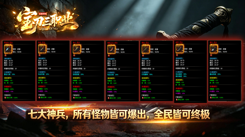 宝刀神技三职业截图2