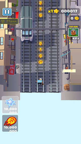 地铁跑酷上帝视角版截图3