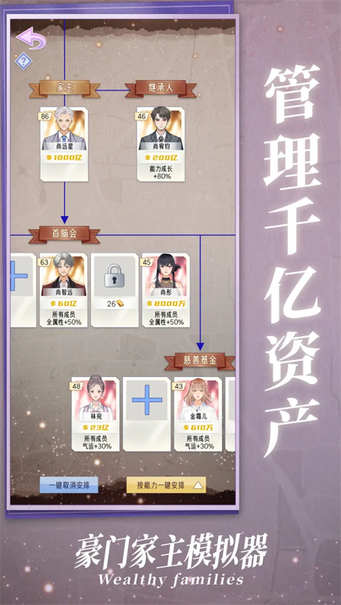豪门家主模拟器免广告截图1