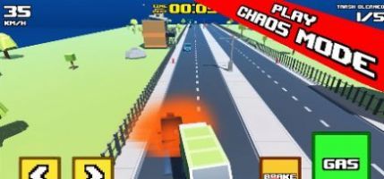 Crazy Road: Trash Dump Truck截图2