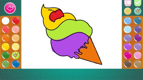 儿童游戏涂色绘画截图3