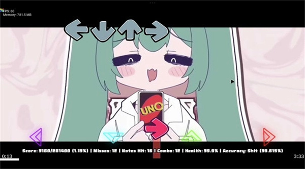 fnf初音未来杂鱼模组截图2