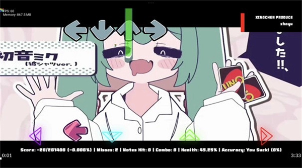 fnf初音未来杂鱼模组截图1