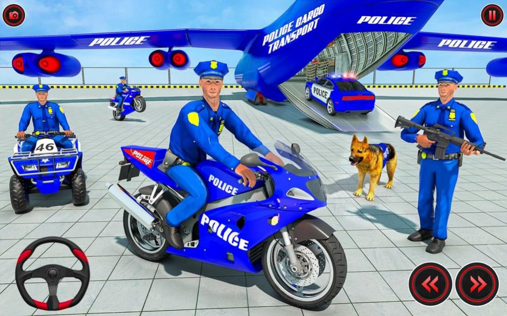 警察货物运输卡车截图1