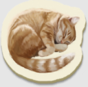 猫与花毯