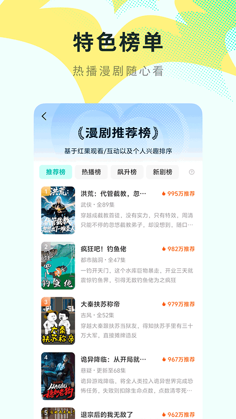 红果免费漫剧截图1