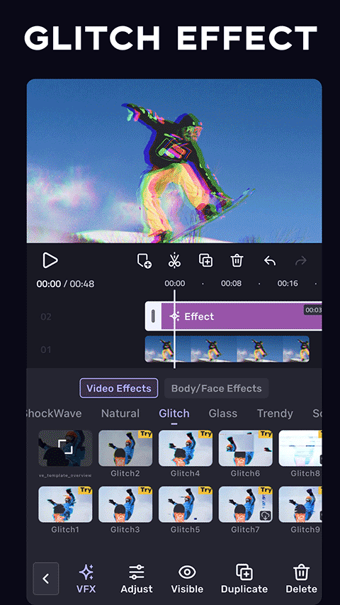 vivacut剪辑截图1