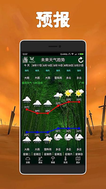 健茂天气最新版截图2