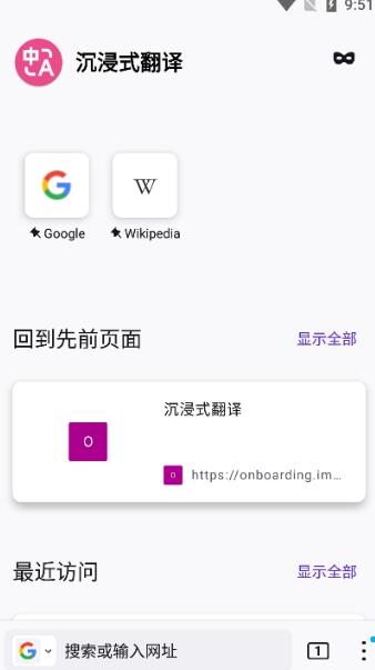 沉浸式翻译截图1