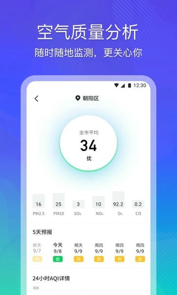 云朵天气截图3
