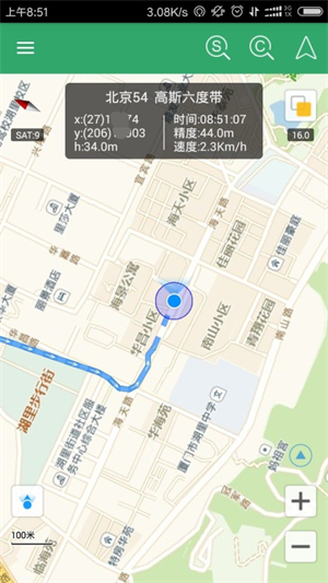 步行者坐标导航截图2